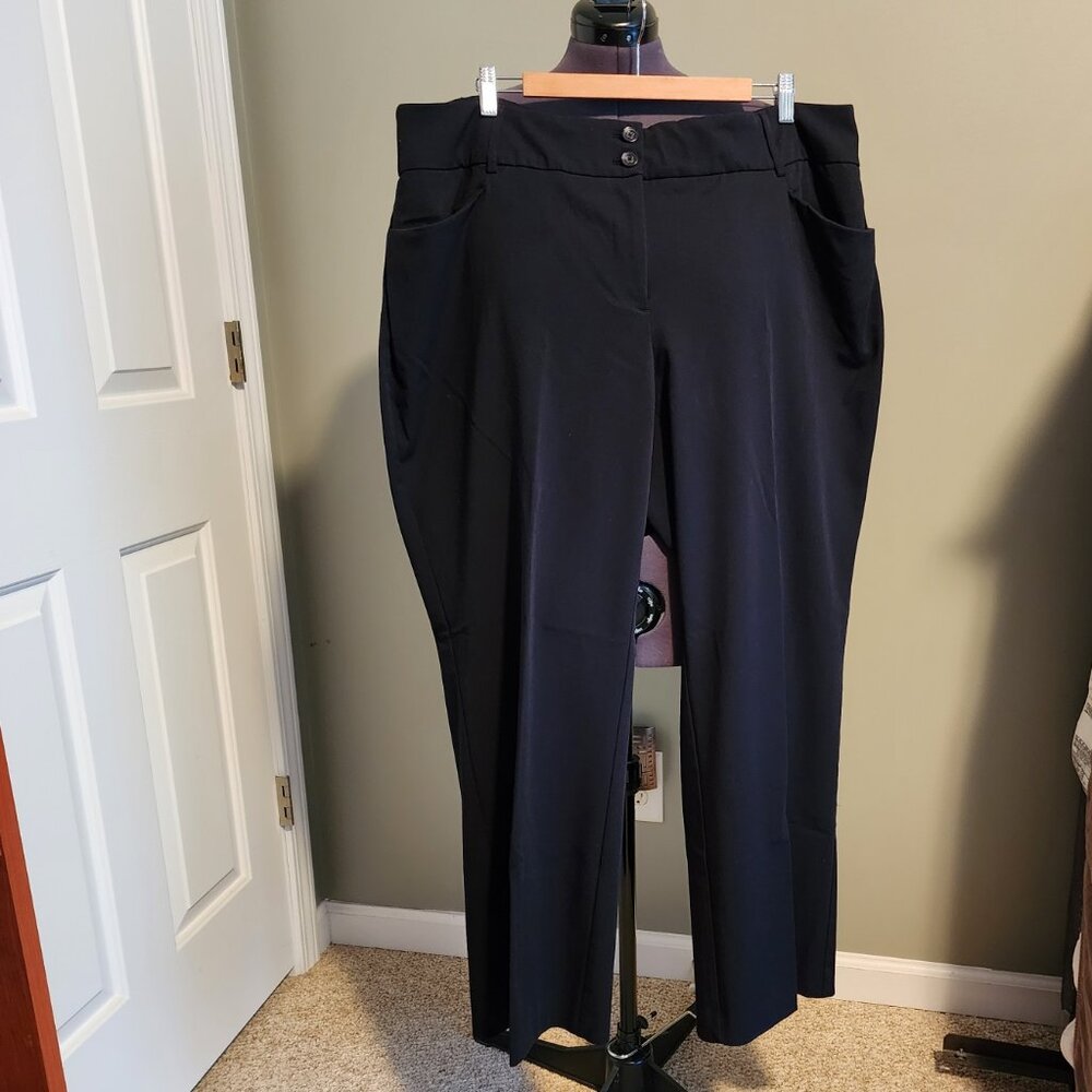 Alfani Woman 18W Black work pants